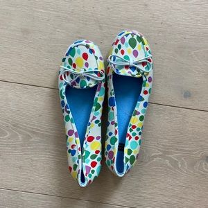 Kate spade rubber rain shoes